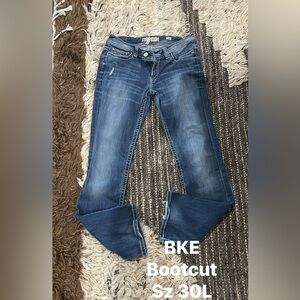 BKE Women's Blue Bootcut Jeans
